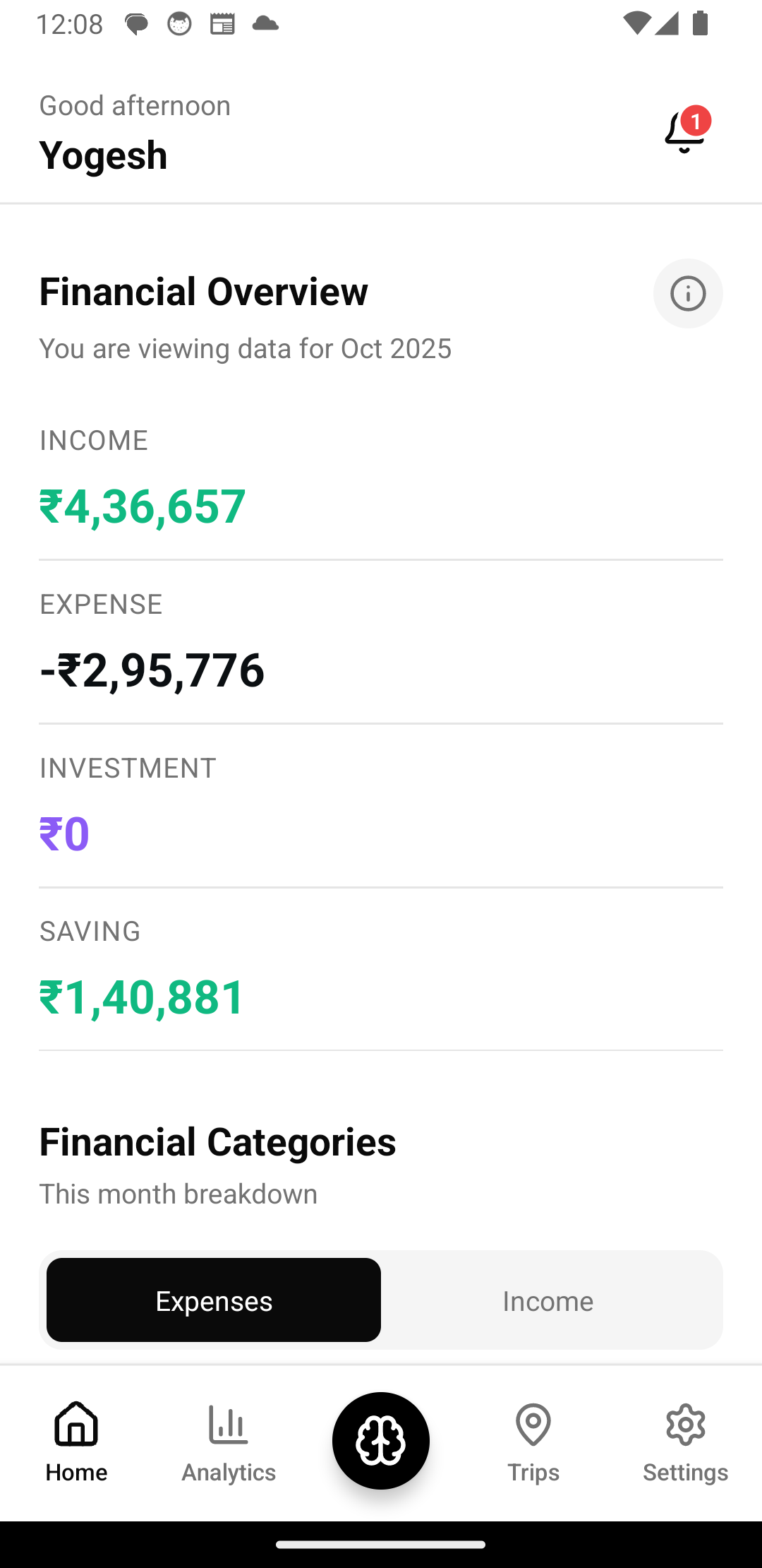 Auto SMS Finance Tracking
